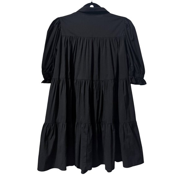 Madison the Label Cecilie Baby Doll Dress Black – Size S Excellent - Picture 5 of 12